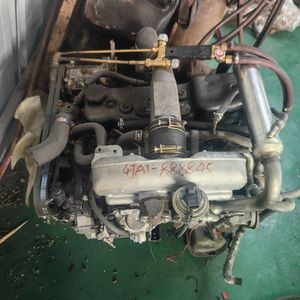 Assemblage de moteur 4JA1 4JB1 4JA1T 4JB1T d'occasion de haute qualité Original pour moteur diesel 4JB1T Moteur de ramassage avec boîte de vitesses 4WD - Product Image 1