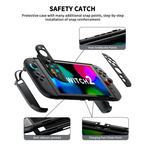 Coque de protection rigide en PC BJBT en stock pour accessoires <span class=keywords><strong>Nintendo</strong></span> <span class=keywords><strong>Switch</strong></span> 2, coque de remplacement pour console - Product Image 3
