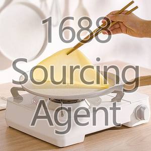 20/CM مقلاة بيتزا مستديرة من الألومنيوم عجة كريب تورتيلا ميل فلاجاك مقلاة من Taobao شراء شراء وكيل مصادر - Product Image 6