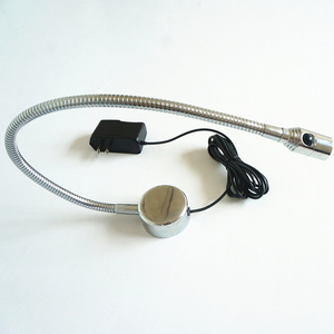 1W 110V 220V Chrome Ống linh hoạt đầu giường dẫn tường Spotlight - Product Image 1