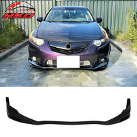 Spoiler de pare-chocs avant inférieur noir non peint pour Acura TSX 11-14, kit carrosserie en PU de haute qualité, accessoire extérieur