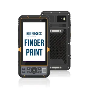 HUGEROCK T60 2-Year Mtk 500nits With Stand Wallet Rfid reader Barcode Scanner handheld inventory mobile devices android rug pda