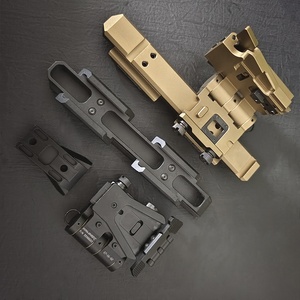 Tactical Kim Loại Lật Núi Cho G33 G43 3x Magnifier Và <span class=keywords><strong>Red</strong></span> <span class=keywords><strong>Dot</strong></span> Phạm vi Sight Hunting Phụ Kiện - Product Image 4