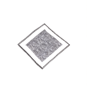 Foulard Quadrato a Forma di Foglia 70x70cm, Accessorio Moda Donna - Product Image 2