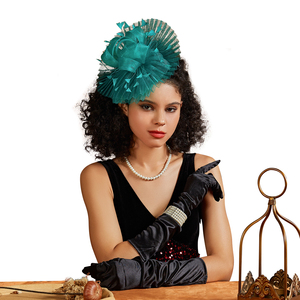 Mới nhất cuộc sống hàng ngày Phụ kiện tóc cao cấp phụ kiện tóc nhà máy bán hàng trực tiếp kentuckide hat fascinators phụ kiện của phụ nữ - Product Image 4