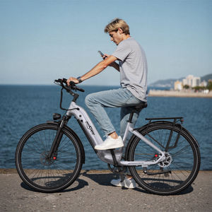 Bicicleta Eléctrica Urbana Onesport OT05 Pro 250W con Tracción Trasera, Batería de Litio Extraíble Oculta de Aleación de Aluminio de 22.5Ah, Sensor y Aplicación - Product Image 1