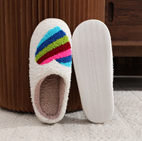 Groothandel Valentines Dames Winter Warme Schoenen Indoor Huis Slippers Custom Fuzzy Fuzzy Traagschuim Slippers