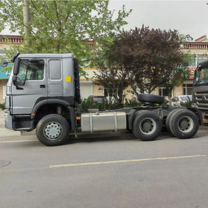 รถบรรทุกหัวลากมือสอง Sinotruk Howo 6x4 ดีเซล เกียร์ออโต้ พวงมาลัยซ้าย กล้องมองหลัง สำหรับงานขนส่งในเหมือง รับน้ำหนัก 31-40 ตัน ขาย - Product Image 2