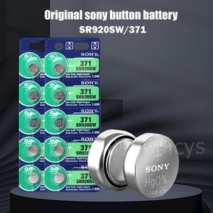 สำหรับ Sony 371 SR920SW AG6 LR920 <span class=keywords><strong>SR920</strong></span> 370A 1.55V แบตเตอรี่เงินออกไซด์สำหรับนาฬิการถยนต์กุญแจนาฬิกาปุ่มรีโมทเซลล์เหรียญ - Product Image 4