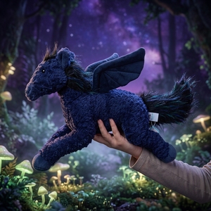 Juguete de Peluche Súper Suave de Caballo Pegaso Pequeño <span class=keywords><strong>Serafina</strong></span> de <span class=keywords><strong>la</strong></span> Serie Jelly del Reino Unido, Versión de Alta Calidad, Relleno de Algodón PP, Base con Peso para Aliviar el Estrés - Product Image 1