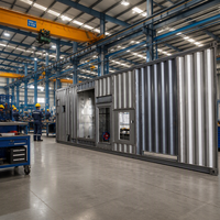 Générateur diesel conteneurisé de 500 kW pour l'alimentation du réseau / Générateur diesel robuste de type conteneur de 625 kVA pour l'alimentation industrielle