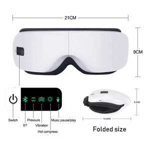 Masajeador ocular inteligente inalámbrico con presión de aire, vibración, control térmico, control de tiempo, elimina las ojeras, alto rendimiento - Product Image 2