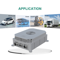 Chargeur embarqué intelligent 6,6 kW, sortie réglable 80V-850V, module de charge pour véhicule électrique avec bus CAN