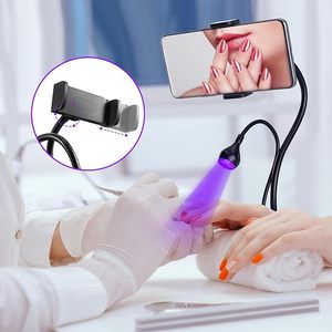 Quick Dry 5W LED Nail <b>Lamp</b> Professional UV <b>Lamp</b> with Phone Holder Home & Salon Use Customizable Logo ABS Material - Product Image 3