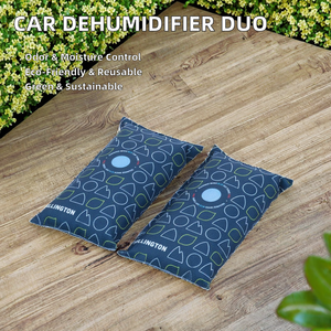 Sac <span class=keywords><strong>d</strong></span>éshumidificateur de voiture réutilisable Absorbants <span class=keywords><strong>d</strong></span>'<span class=keywords><strong>humidité</strong></span> portables Empêchent l'<span class=keywords><strong>humidité</strong></span> et la condensation pour la voiture 2 X 1KG - Product Image 5