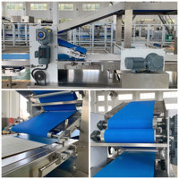 Machine/Ligne de fabrication de biscuits entièrement automatisée, multifonctionnelle, en acier inoxydable 304, mini-déposeuse de biscuits et de cookies pour boulangerie
