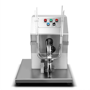 Machine à perforer les saucisses en forme de U à double rangée, machine à perforer les saucisses manuelle à double bouton, machine à coudre les sacs en filet - Product Image 1