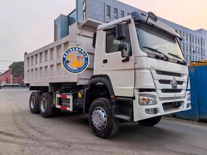 Camión Volquete Pesado Usado China Sinotruk HOWO 6x4 8x4, Modelo de Camión de 30 Toneladas, 10 Ruedas, 12 Ruedas, 375HP 371HP, en Venta - Product Image 3