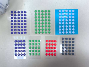 Phổ DIY chơi game Chuột Glide Dot 100% PTFE Chuột Skates 6.5mm băng phiên bản Obsidian Dot - Product Image 5