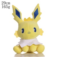 Peluches Pokémon Jolteon Mignonnes et Douces pour les Fans de Pokémon, Fournitures pour Machines à Pinces