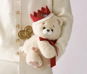 ตุ๊กตาหมีฮันนี่รุ่นพิเศษฉลองสมรส พร้อมมงกุฎและกุญแจ - Product Image 6