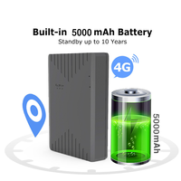 GPS 4G pour Car Tracker GPS Locator 5000mAh Aimant Étanche IP63 4G GPS Car Tracker Tamper Alert LIFETIME FREE APP