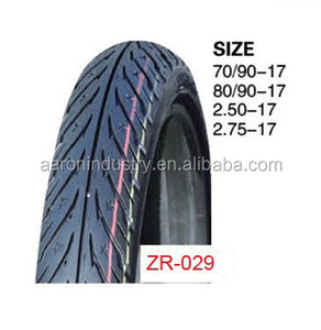 Venta al por mayor 90/80-17 Scooter ruedas <span class=keywords><strong>de</strong></span> motocicleta neumáticos sin cámara - Product Image 1