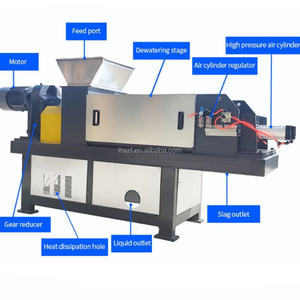 Presse à vis pour déshydratation des déchets <span class=keywords><strong>de</strong></span> cuisine / Presse à vis pour la graisse <span class=keywords><strong>de</strong></span> distillateur / <span class=keywords><strong>Extracteur</strong></span> <span class=keywords><strong>de</strong></span> <span class=keywords><strong>jus</strong></span> <span class=keywords><strong>de</strong></span> feuilles <span class=keywords><strong>de</strong></span> chanvre - Product Image 6