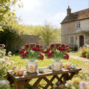 <span class=keywords><strong>Fleurs</strong></span> artificielles en gros pour la décoration de mariages et de fêtes, décoration de la maison, roses enroulées tenant un bouquet de <span class=keywords><strong>fleurs</strong></span> - Product Image 2