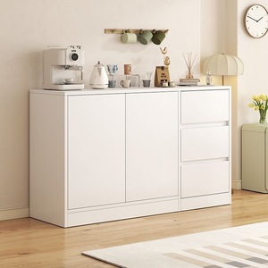 Modern <b>White</b> Freestanding <b>Sideboard</b> Storage Cabinet Multi Drawer Console Cabinet for Salon Living Room Bedroom - Product Image 3
