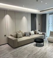 Panneau mural en fibre de bambou WPC avec revêtement UV, placage bois sans peinture, panneau en cristal de carbone, matériau de décoration intérieure