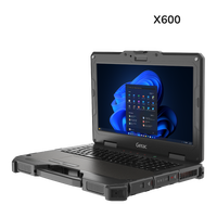 Getac X600 15,6 Zoll Vollständig Robuster Laptop X500 Upgrade Intel Core I7 Industrie-Notebook für Outdoor-Arbeit im Feld