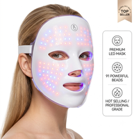 Masque facial LED de luminothérapie premium 850nm infrarouge, instrument de beauté, fournisseur OEM pour les distributeurs mondiaux