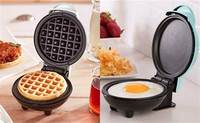 Machine à mini-beignets et gaufres électriques à 3 trous avec contrôle automatique de la température pour usage domestique et hôtelier