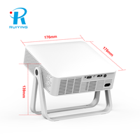 Mini proyector LCD portátil ultrafino Ruiying N5 720P LED Video Beamer Home Theater 1080p Android TV Proyector con WiFi 6
