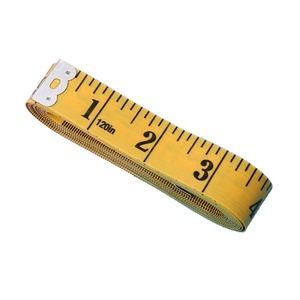 Règle de <span class=keywords><strong>couture</strong></span> souple double face <span class=keywords><strong>à</strong></span> trois voies en plastique pour la confection de vêtements, robes, usage domestique et en dortoir, couleur beige, 3m - Product Image 2