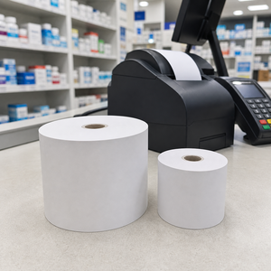 Quality Guarantee Reliable 80 x 80 Thermal Paper Roll 80mm for POS System <b>Receipt</b> <b>Printer</b> - Product Image 1
