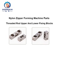 Blocs de fixation à tige filetée haute stabilité pour machines de fabrication de fermetures éclair