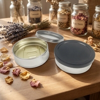 Étiquettes personnalisées autocollantes à fermeture pression 3,5g pour boîtes de conserve de bonbons, gâteaux, herbes et fleurs, avec couvercle anti-odeur