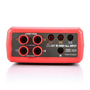 เครื่องวิเคราะห์กำลังไฟฟ้า Tes 3600N แบบสามเฟส พร้อมการทดสอบฮาร์โมนิกและการบันทึกข้อมูลด้วยการ์ด SD - Product Image 3
