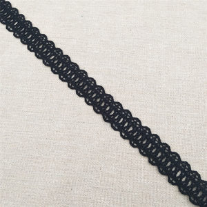 Encaje de Algodón 100% de Alta Calidad, Ribete de Encaje de Ganchillo, Patrón Floral Soluble en Agua, Encaje Francés para Prendas, Estilo Vintage Suave y Elegante - Product Image 1