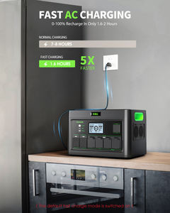 EBL - Generador de Energía Portátil para Exteriores de 36000 mAh y 2400 W, con Batería Lifepo4, Estación de Energía Solar Móvil de 2400 W para el Hogar - Product Image 3