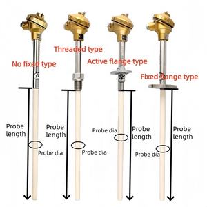 Thermocouple de type K/R/<span class=keywords><strong>S</strong></span>/B haute température avec tube de protection en céramique pour four - Product Image 2