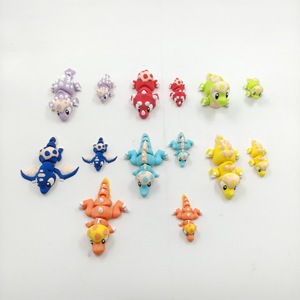 Nouvelle figurine dinosaure 3D multicolore en PLA, articulée, mignonne, jouet pour bébé, cadeau et décoration 2026 - Product Image 2