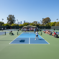 Tapis de terrain de pickleball en PVC enduit d'acrylique pour sports mobiles, revêtement de sol portable enroulable, épaisseur 3 mm