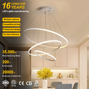 Haute qualité style nordique salon café 48w <span class=keywords><strong>75w</strong></span> 83w led lustre - Product Image 1