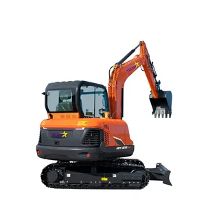 Cheap Chinese Brand Digger Second Hand Construction Machinery Dx60 Small 6 Tons Excavator For Sale