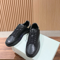 Baskets de course athlétiques légères en EVA pour hommes, de luxe et de créateur, avec plateforme en maille de haute qualité et fermeture à lacets, motif uni