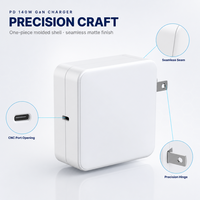 Chargeur rapide GaN PD140W PD 3.1, adaptateur secteur USB-C QC3.0 5V3A 9V3A 15V5A 20V5A 28V5A, station de charge haute vitesse, prise US EU UK
