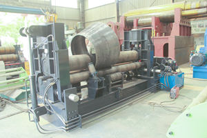 Dobladora automática de láminas de hierro <span class=keywords><strong>CNC</strong></span>, máquina dobladora de placas de acero de 3 rodillos, máquina laminadora de Metal de aluminio de acero inoxidable, núcleo de Motor - Product Image 5